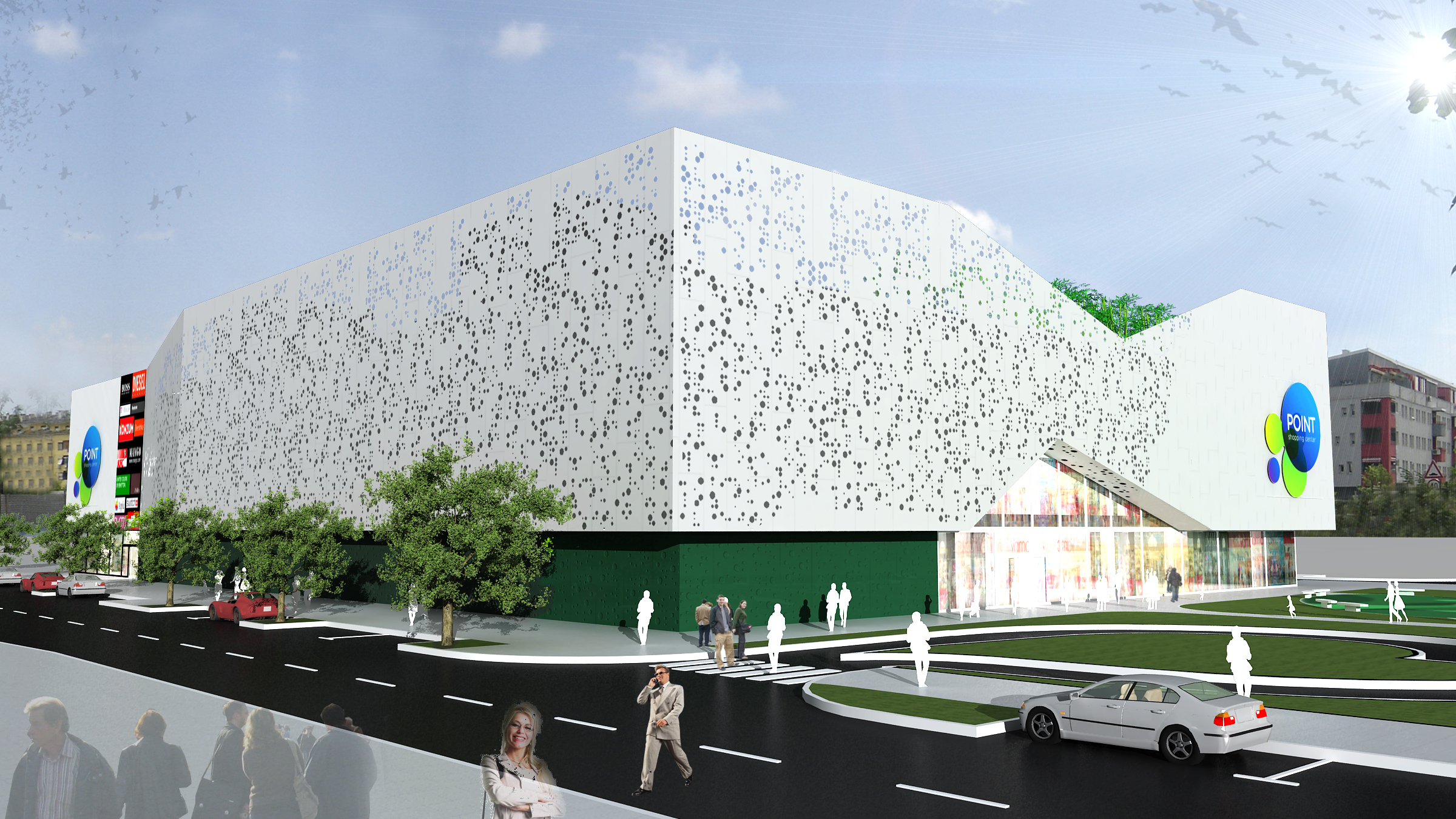 VRBANI Shopping Center in Zagreb, Croatia